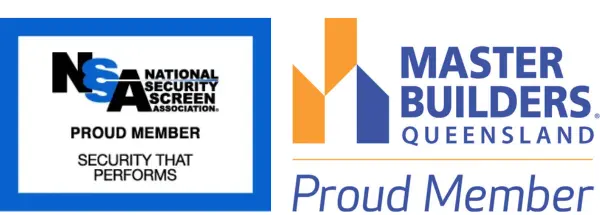 National Security Screen Association member and Master Builders Queensland proud member